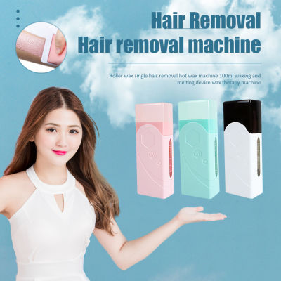 Portable Depilation Paraffin Mini Portable Electric Wax Heater Roller Hair Removal Hair Removal Wax Melting Heater