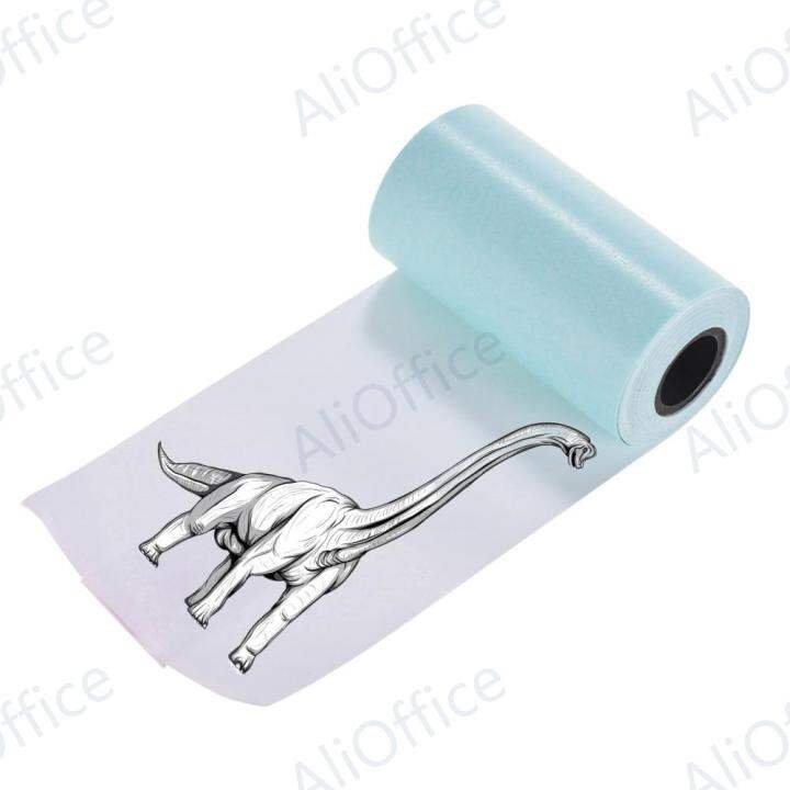3 Roll Sticker Self-adhesive Printable Paper Roll Direct Thermal Paper ...