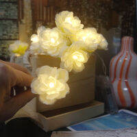 Unique Handmade Plum Bloss Flower LED String Light,Floral Holiday Lighting For Kids Room,Wedding Event Party Garland Decoration