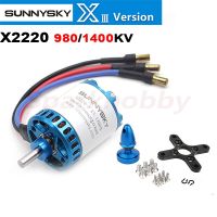 Sunnysky มอเตอร์ X2220-III 980KV 4มม. 1400KV 3-4S Lipo FPV มอเตอร์15E ไร้แปรง Quadricottero Alala Fissa Aeroplano Multicopter