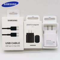 Samsung 25W Charger US Super Fast Charge Adapter Type C Cable For Galaxy Z Flip Fold 4 3 2 S23 S22 S21 S20 note 20 Ultra 10 Plus