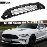 กระจังหน้าตะแกรง Mgs7รังผึ้งสำหรับ Ford Mustang 2018 2019 2020 2021คาร์บอนไฟเบอร์มีฮูดกันชนส่วนบนรถ