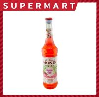 SUPERMART Monin Bubble Gum Syrup 700 ml. น้ำเชื่อมกลิ่นบับเบิ้ล กัม ตราโมนิน 700 มล. #1108120