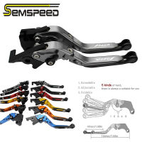 SEMSPEEDสำหรับYamaha FZ1 Fazer 2001 2002 2003 2004 2005รถจักรยานยนต์CNCปรับได้Foldingคลัตช์เบรกLever