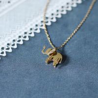 【Preflow ornament】 YUN RUOPendant NecklaceGold สีแฟชั่น TitaniumWoman เครื่องประดับคริสต์มาส Never Fade Drop Shipping