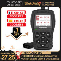 Thinkcar THINKOBD 500 Car Full OBD2 EOBD Code Reader Scanner Automotive Professional OBDII Diagnostic Tools PK ELM327