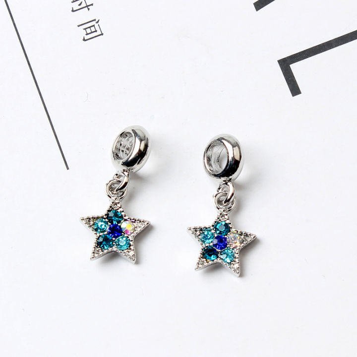 in-stock-บุคลิกภาพ-ocean-star-จี้-สไตล์ยุโรปและอเมริกา-จี้ลูกปัดประดับเพชรรูปดาวห้าแฉก-gift