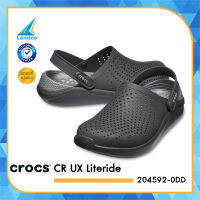 Crocs รองเท้าแตะ รองเท้าแบบสวม รองเท้าลำลอง ครอคส์ CR UX Literide 204592-0DD (2590)