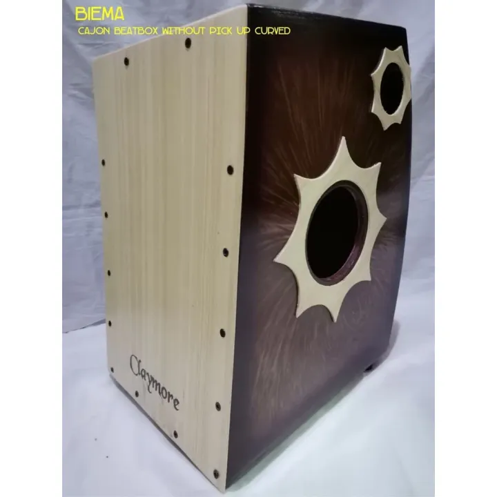 Claymore Cajon Beatbox without pick up Curved Design (random design