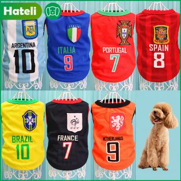 Pet Vest T-shirt Summer Ventilate Dog Clothes Basketball Football Jersey  Golden Retriever French Bulldog Pets Clothing Costume - AliExpress