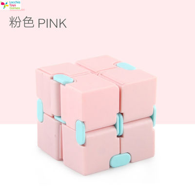 LT【ready stock】Plastic 4cm Stress  Reliever Pocket  Cube Infinite Magic Cube Gift Relaxation Toyของเล่นเด็กผญ1【cod】