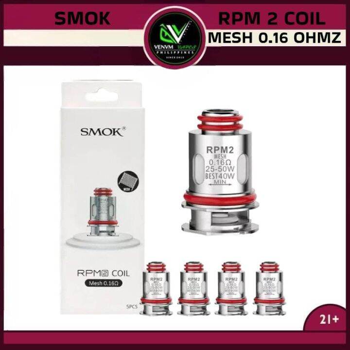 [COIL] Occ Smok RPM2 0.16 Ohm for Smok Nord 4 Lazada PH