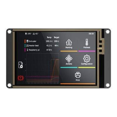 594a Tft35 Spi แผงคอนโทรลเลอร์การแสดงผลหน้าจอ Lcd V2.1 3.5นิ้วสำหรับ M4pcb1 Manta/M8p