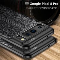 สำหรับ Google Pixel 8 Pro 8pro Pixel8 Pixel8pro เคสหนัง2023เคสนิ่มใส่โทรศัพท์ด้านกันกระแทกฝาหลังเปลือกกรอบ