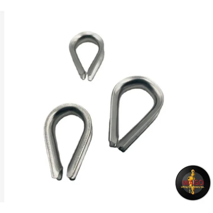 M2M12 Steel Thimble 34 Wire Rope Cable Sewing Thimble Clip Thimble Lazada PH