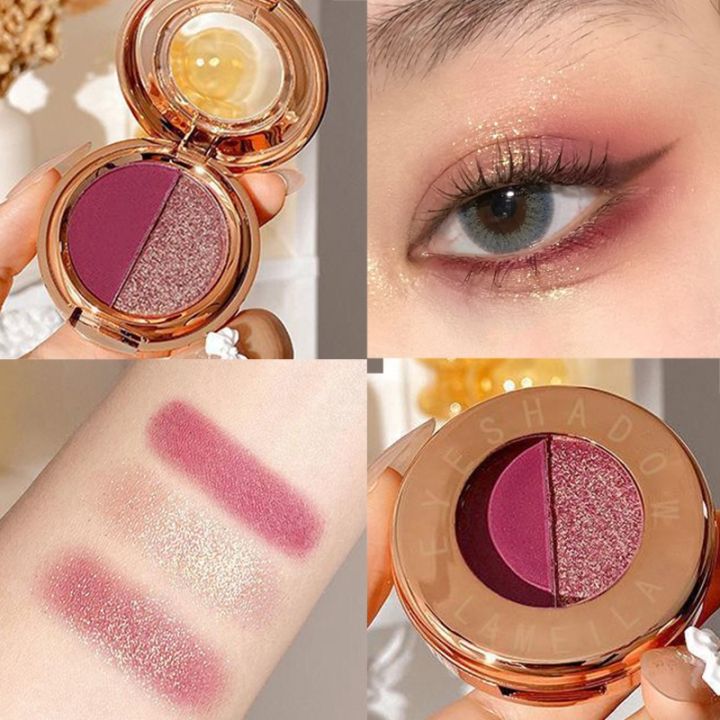 waterproof-glitter-eyeshadow-palette-2-colors-pearlescent-pumpkin-color-matte-powder-earth-tone-eyeshadow-eyes-makeup-cosmetics