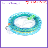 Fanzi ABS รอกม้วนสายว่าวคริสตัล18ซม. พร้อมลูกบอลสาย200เมตรพร้อมอุปกรณ์ตกปลาล็อค