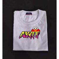 2023 NEWNew Awit Elmo ออกแบบ Solid Drop Shoulder T Shirt (Unisex)