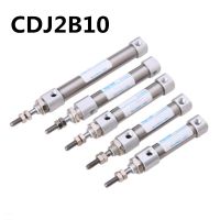 ประเภท Cdj2b กระบอกลมขนาดเล็ก Double Acting Single Rod Bore 10 ~ 150Mm Stroke Cdj2b10