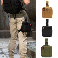 Tactical Drop Leg Bag Waist Pack Military Hunting Camping Outdoor Climbing Hiking Cycling Survival First Aid Medical Belt Pouch