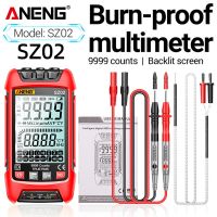 ANENG SZ02/SZ01 Smart Digital Multimeter 9999 Counts Multi Meter Digital Clamp Voltmeter Ammeter Tester Tools for Electrian Electrical Trade Tools Tes