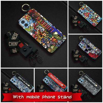 Cute Anti-knock Phone Case For MOTO E22/E22i Lanyard Soft protective Kickstand cover Fashion Design Dirt-resistant New