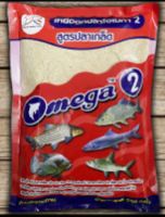 เหยื่อตกปลา Omega โอเมก้า สูตร 2 (สีแดง) สูตรปลาเกล็ด น้ำหนัก.600 กรัม