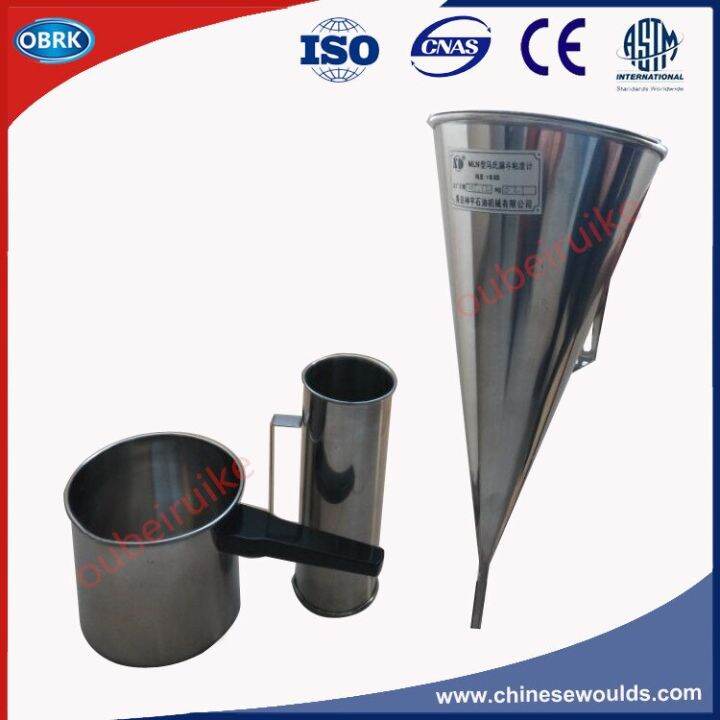 ASTM Standard steel Marsh Funnel Testing Set Lazada PH