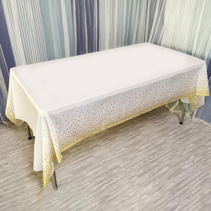 137-274cm-tablecloth-foldable-disposable-pe-rectangle-rose-gold-dot-table-cover-for-restaurant-birthday-festival-party-supply