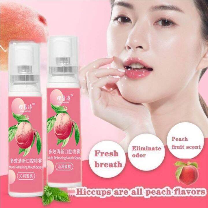 Mouth Spray Breath Freshener Remove Bad Breath Smoke Oral Spray 24 Hours Lasting Breath Refres