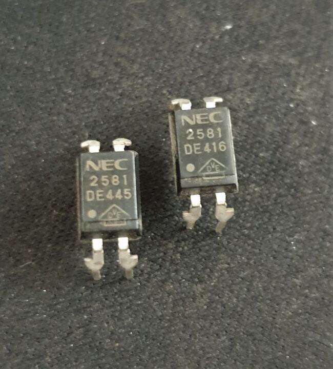 IC PS2581 NEC2581 2581 High Isolation Voltage Optocoupler 4Pin DIP
