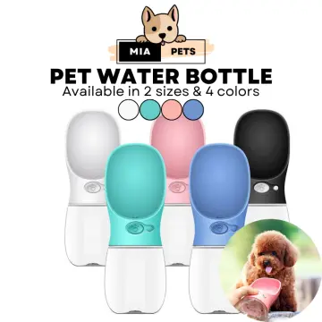 DOGNESS Portable Water Bottle for your Pet Leak Proof Travel Water Cup