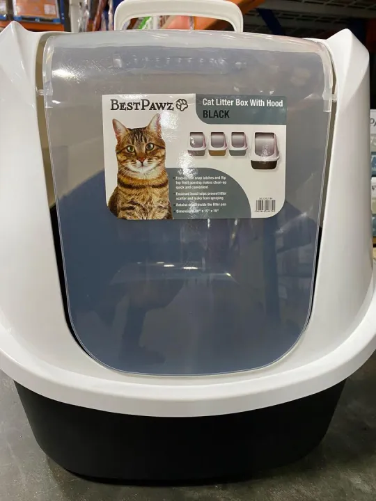 BESTPAWZ CAT LITTER BOX WITH HOOD Lazada PH