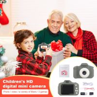 ▲✳❦ HD Children Kids Camera USB Charging 2 Inch IPS Screen Mini Kids Camera Educational Toys Photo Video Camera with 32G Memory Card