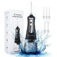 Irrigator ปากแบบพกพาพร้อมกระเป๋าเดินทาง Water Flosser USB ชาร์จ5หัวฉีด Water Jet 200Ml ถังน้ำ Waterproof