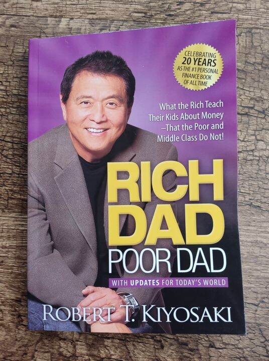 พร้อมส่ง Rich Dad Poor Dad หนังสือภาษาอังกฤษปกอ่อน Th