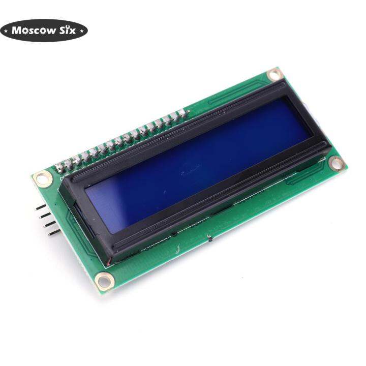 LCD1602 Blue Backlight Module IIC I2C Interface Yellow Green Backlight ...
