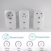 TOMZN Smart Home plug timer 16A wireless switch WIFI automation power socket by phone work with Alexa google Amazon Ratchets Sockets