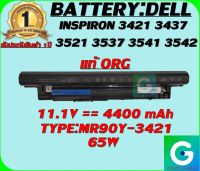 BATTERY:DELL MR90Y-3421++ แท้ ORG ใช้ได้กับรุ่น 3421 5421 3521 5521 3721 15-3521 Series รับประกันสินค้า 1ปี เต็ม