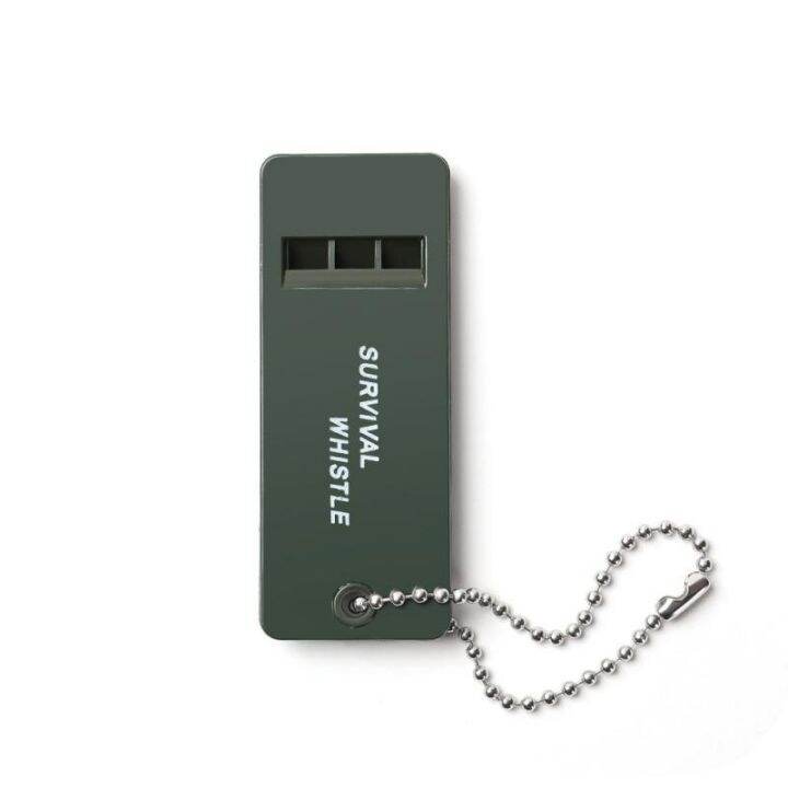 high-keychain-multifunction-referee-decibel-hot-3-frequency-hiking-whistle-sizecamping-survival-whistle-metal-mini-outdoor-rugby