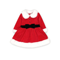 เซตเสื้อผ้าเด็ก Mothercare festive mrs santa claus dress and tights set TE778