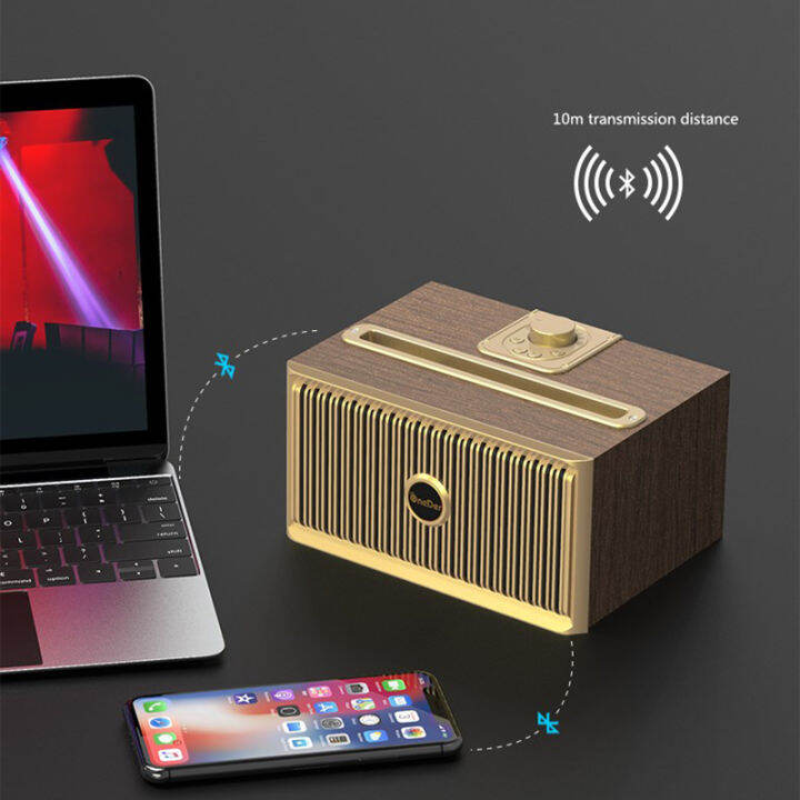 bluetooth-speaker-retro-classic-wooden-super-high-sound-quality-boom-box-home-wireless-speaker-stand-furniture-desktop-sound-box