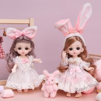 【Ready Stock】 №⊕☊ C30 New 16cm Doll Toys for Princess Girls Cute and Fashionable Mini Small Dolls Children Birthday Gifts