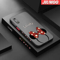 JIUMOO เคส Huawei Y6 Pro 2019ลายการ์ตูนเคสนิ่มสำหรับปกป้องคลุมทั้งหมดขอบสี่เหลี่ยมแข็งบางสายคาดศีรษะลายการ์ตูนน่ารัก