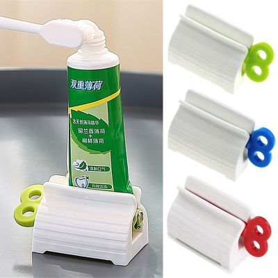 hot【DT】 Convenient Toothpaste Rolling Tube Squeezer Manual Use Dispenser Holder Accessories