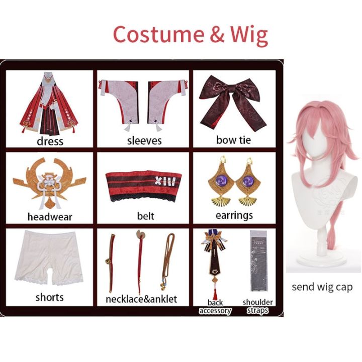 genshin-impact-cosplay-yae-miko-guuji-yae-cosplay-costume-with-headwear-full-set-cosplay-wig-halloween-party-costumes