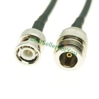 New N type female to BNC male RF pigtail cable RG58 high quality NEW