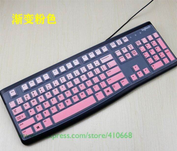 waterproof-silicone-desktop-keyboard-cover-protector-skin-for-logitech-mk120-k120-computer-dust-cover-film-keyboard-accessories