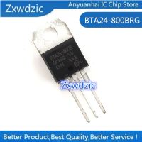 10pcs  BTA24  BTA24-800BRG  BTA24-800B   BTA24-800CWRG BTA24-800C TO-220 transistor 800V 24A WATTY Electronics