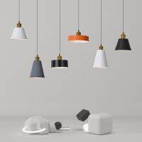 【CW】 Aluminum Pendant Lights Minimalist Hanging Lampshade Restaurant Fixtures